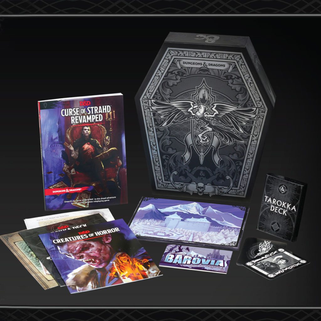 Curse of Strahd: Revamped Premium Edition (D&D Boxed Set) (Dungeons &  Dragons) – Capital Books On K