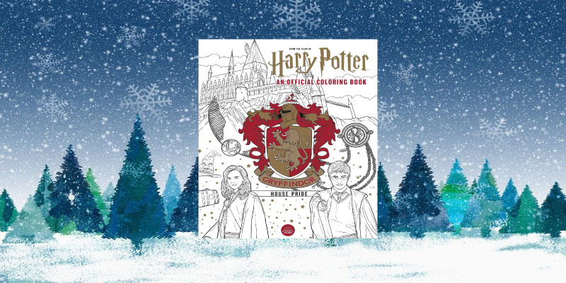 Harry Potter: Gryffindor House Pride: The Official Coloring Book: (Gifts Books for Harry Potter Fans, Adult Coloring Books)
