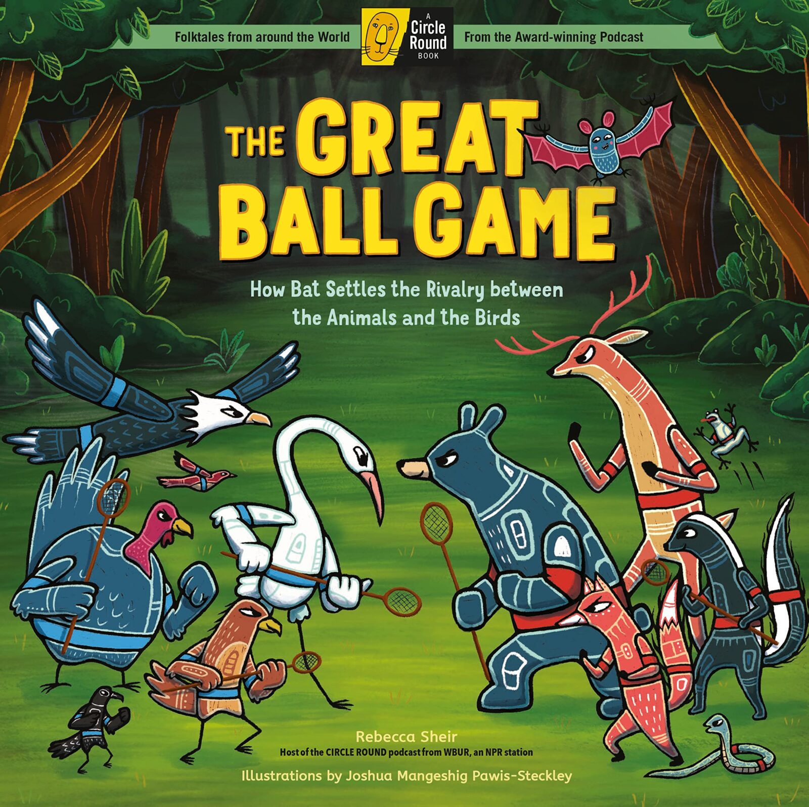 the-great-ball-game-how-bat-settles-the-rivalry-between-the-animals-and-the-birds-a-circle